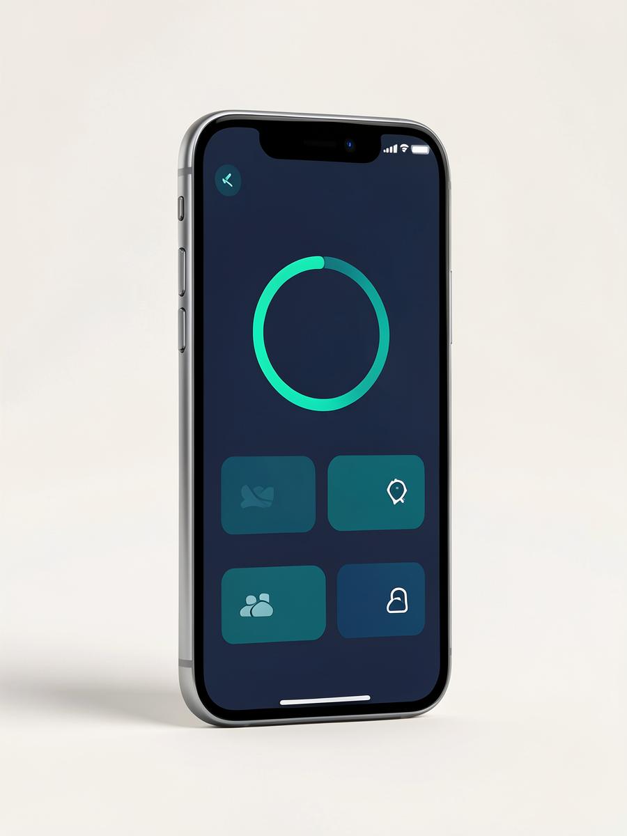 The Kure Health app on an iPhone