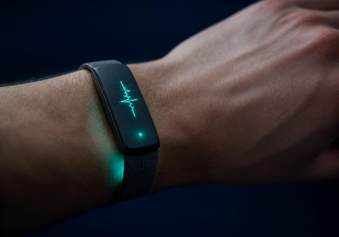 KureSync wearable continuous physiological monitoring device and HRV data