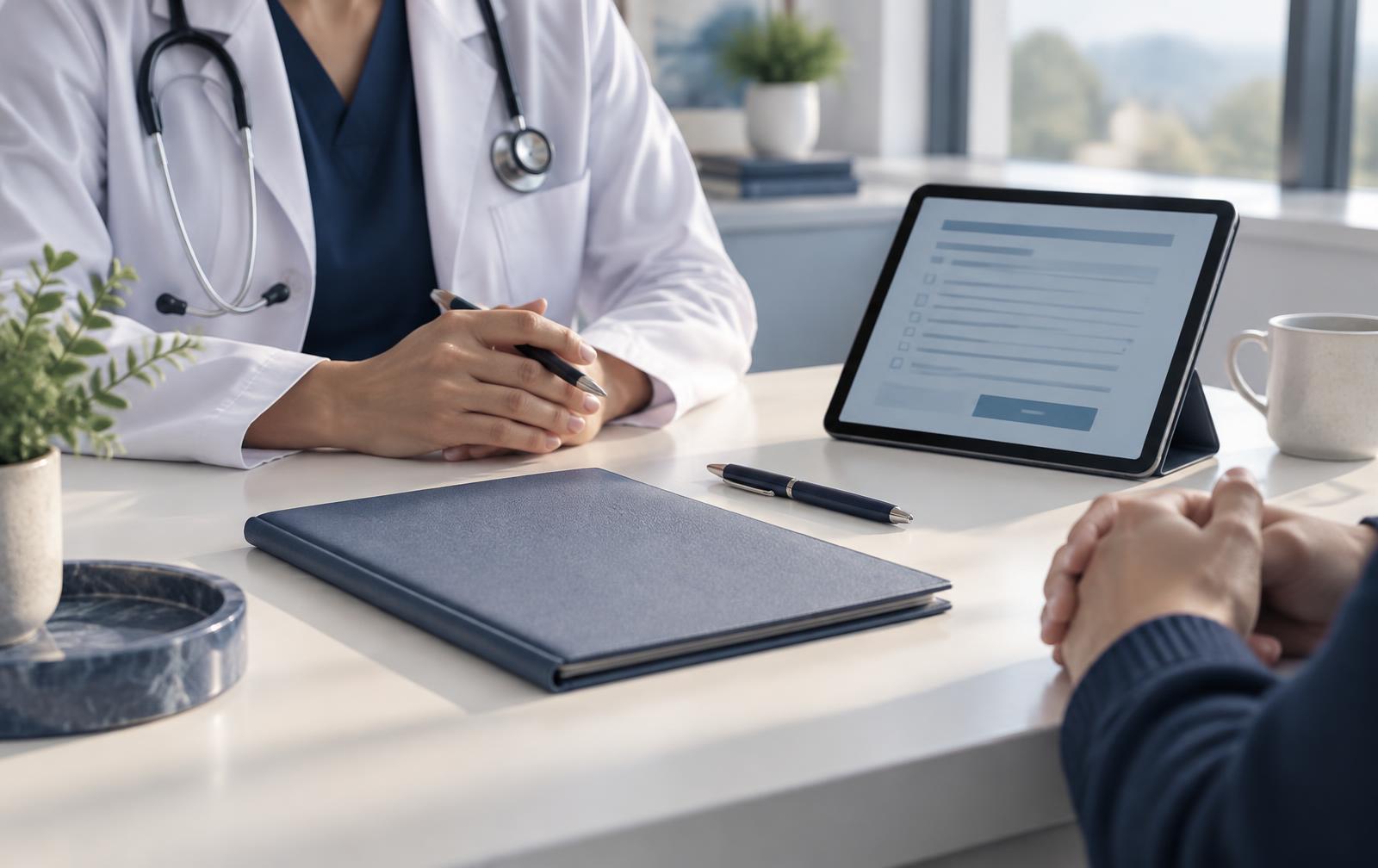 Consent materials prepared for a careful clinician and patient review