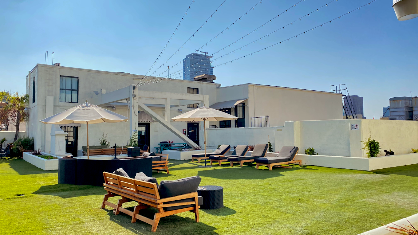 Kure Health DTLA rooftop lounge